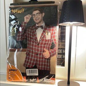 Spirit Halloween Adult Men's XL (Extra Large) Nerd Costume NEW